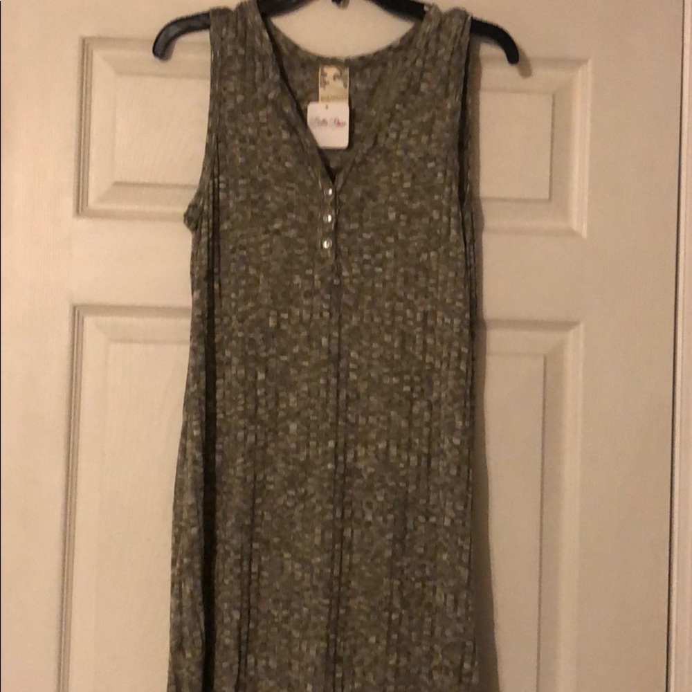 Blu Pepper Tunic Shirt NWT